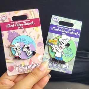 Disney Limited Edition Food & Wine Festival Pins